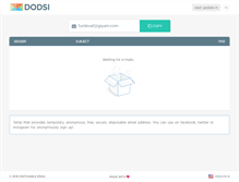 Tablet Screenshot of dodsi.com